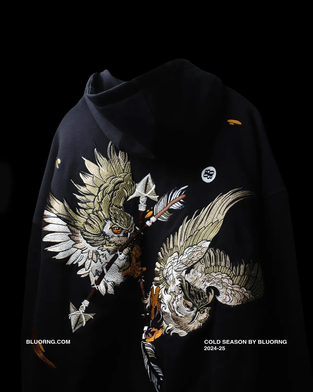 Black Nocturnal Hoodie 1