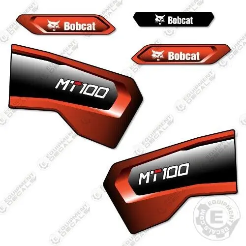 Fits Bobcat Mt100 Mini Skid Steer Decal Replacement Kit 1