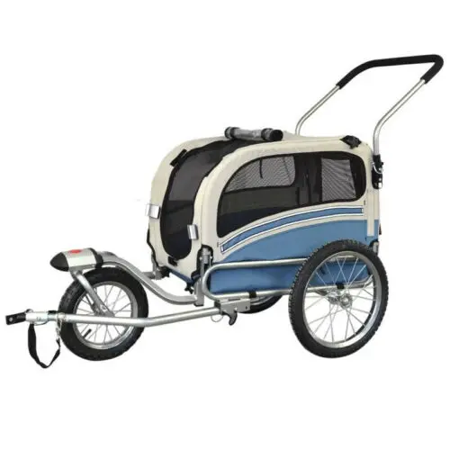 Pet Carrier 3-In-1 Stroller/Jogger/Trailer Steel Frame (9807) 1