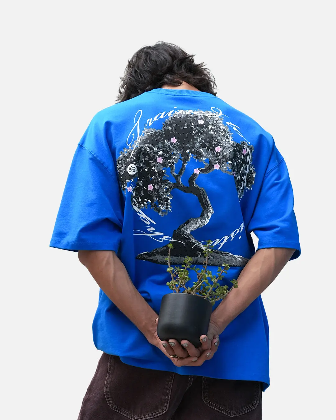 Royal Blue Bonsai T-Shirt 1