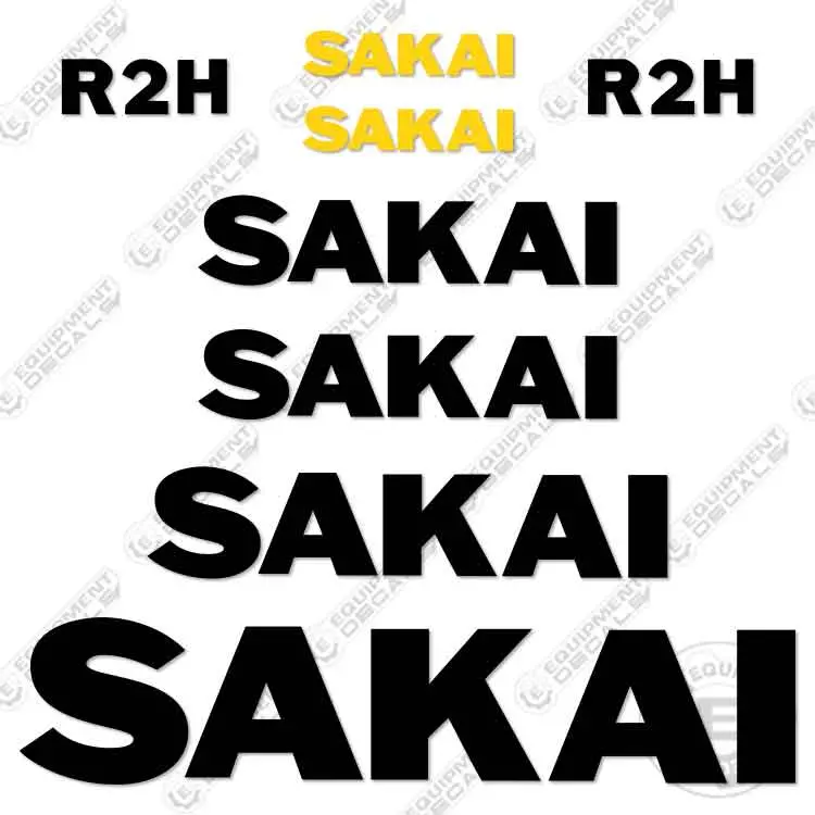 Fits Sakai R2h Decal Kit Roller 1