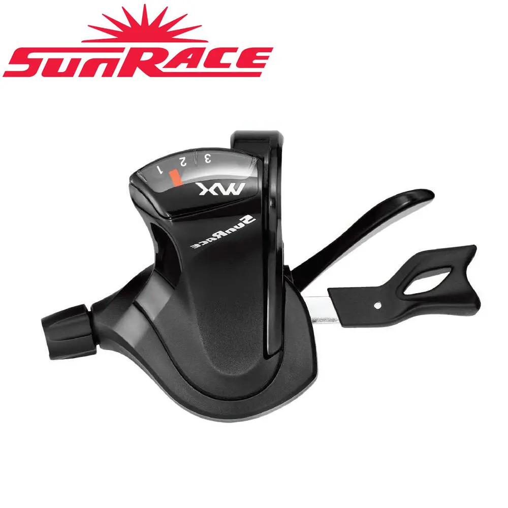 Shifter 3 Speed Sunrace Dlmx30-L3 Lh Trigger Black 1