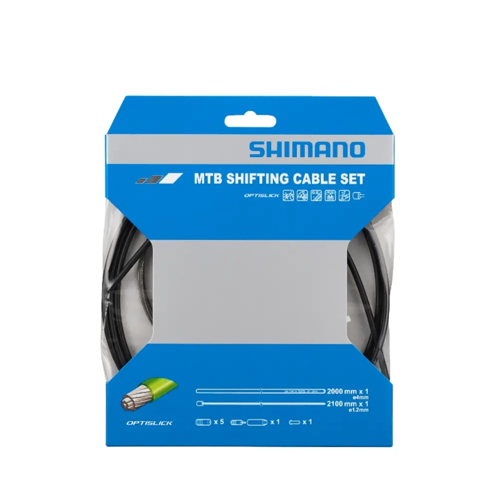 Gear Cable Set Shimano Mtb Shift Cable Set Optislick (Y60198092 1