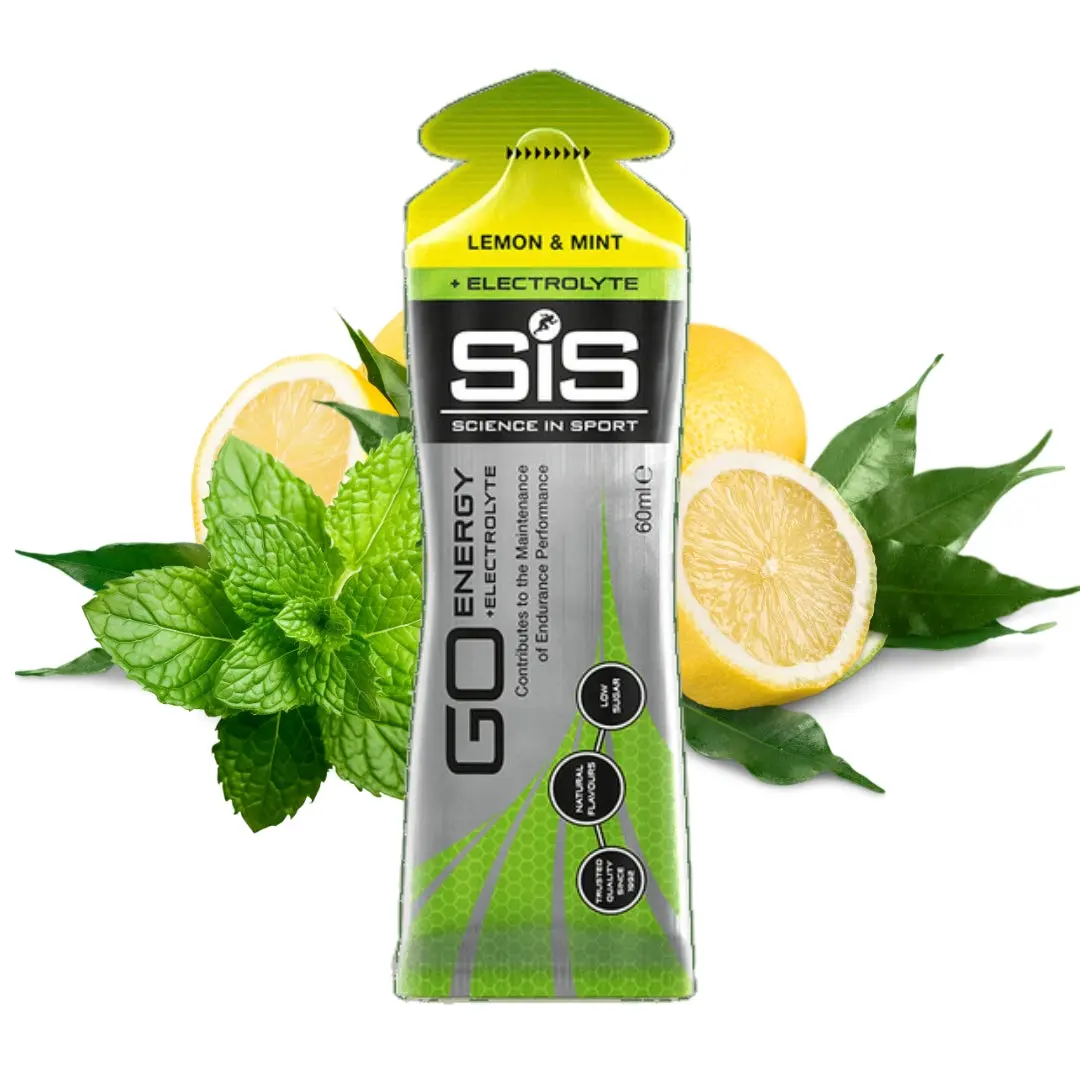 Science In Sport Go Energy + Electrolyte Gel 60Ml - Lemon Mint 1