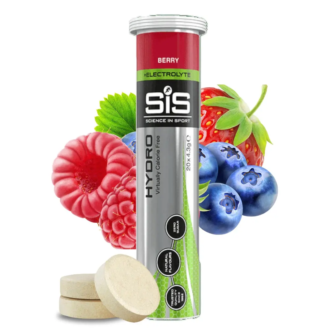 Science In Sport Go Hydro Tablets 20Pk - Berry 1