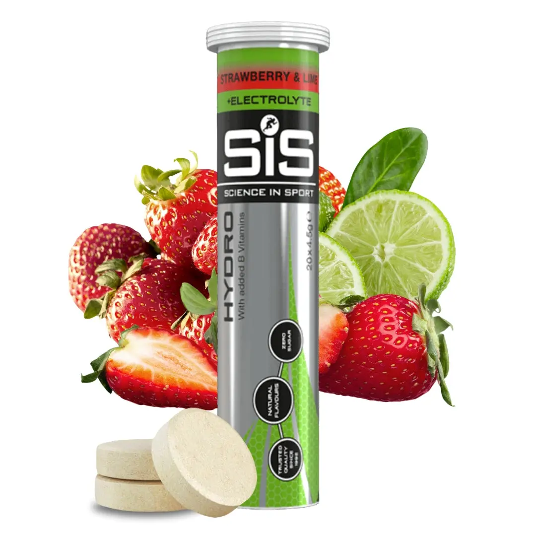 Science In Sport Go Hydro Tablets 20Pk - Strawberry & Lime 1