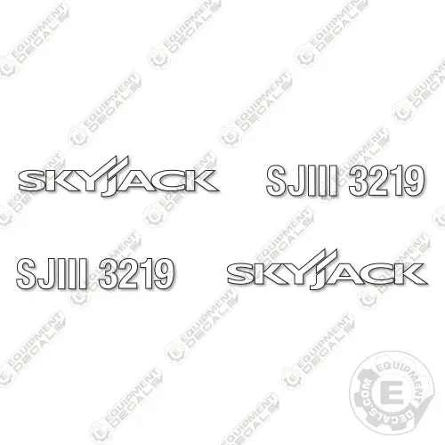 Fits Skyjack Sjlll3219 Side Decals 1