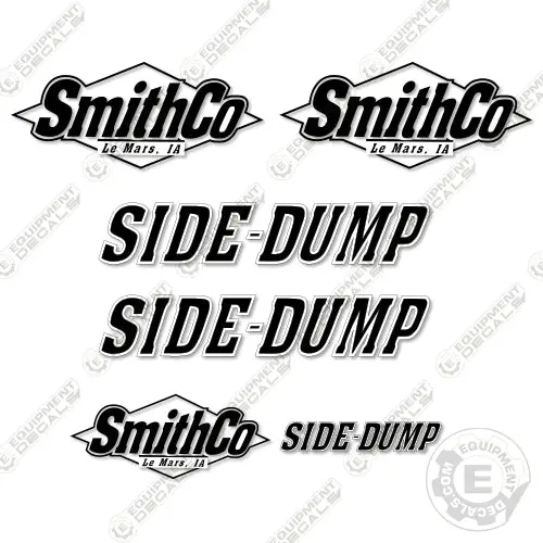 Fits Smith Co. Side Dump Decal Kit Trailer 1