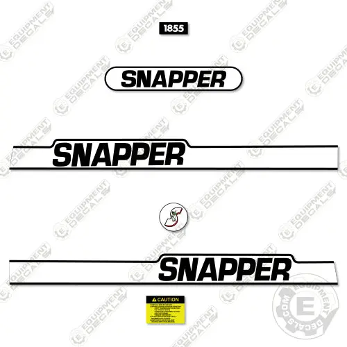 Fits Snapper 1855 Decal Kit Riding Mower 1
