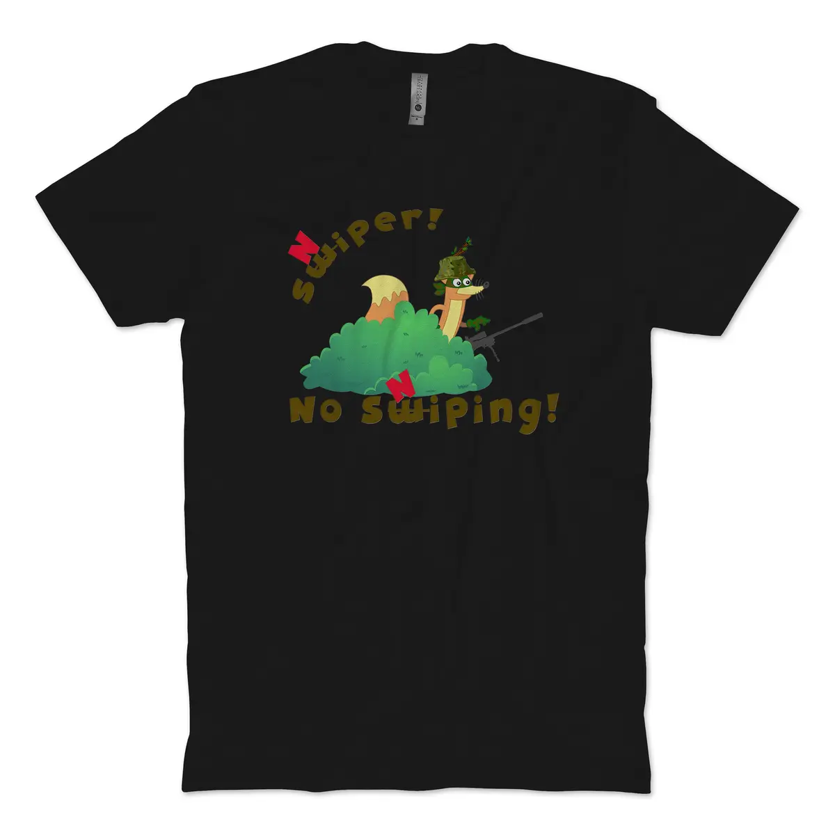 Sniper No Sniping T-Shirt 1