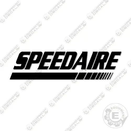 Fits Speedaire Decal Kit Logo (New Style) 1
