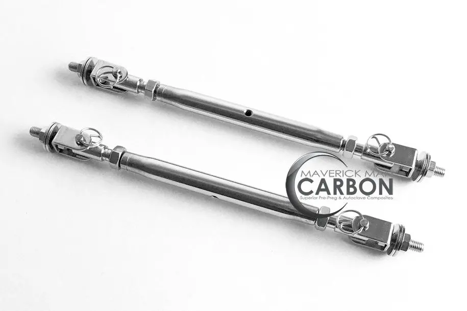 Splitter Support Rods In Stainless Steel -  Extra Thick 10Mm (With Quick Release) 1