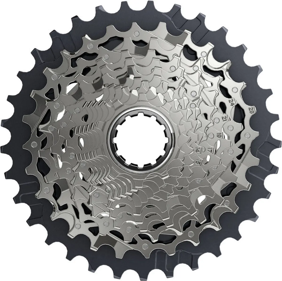 Cassette 12 Speed 10-33 Sram Xg-1270 D1 Force Silver 1