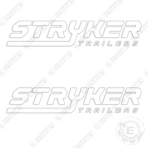 Fits Stryker Trailer Decal Kit 34.5" Wide 1