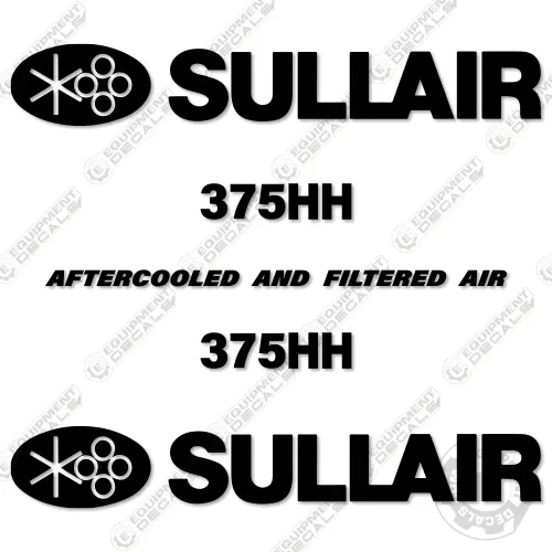 Fits Sullair 375Hh Decal Kit Air Compressor 1
