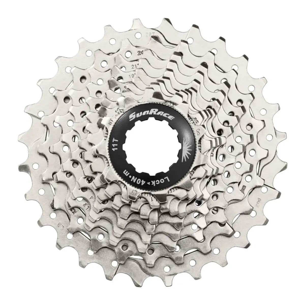 Cassette 10 Speed 11-28 Sunrace Csrs1 Silver 1