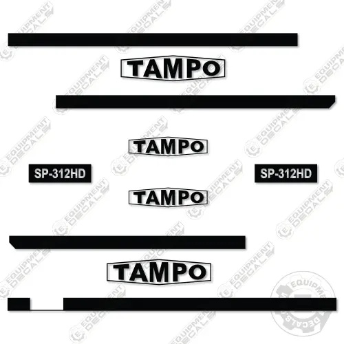 Fits Tampo Sp-312Hd Decal Kit Roller 1