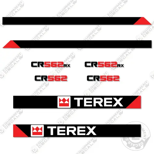 Fits Terex Cr562/ Cr562rx Decal Kit Paver 1