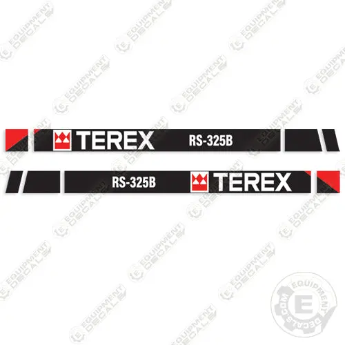Fits Terex Rs-325B Decal Kit Road Reclaimer - Soil Stabilizer 1