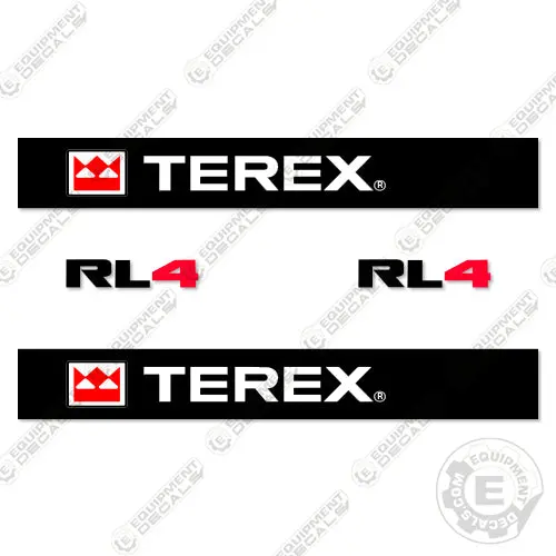 Fits Terex Rl4 Light Tower Decal Kit 1