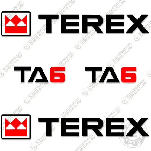 Fits Terex Ta6 Decal Kit Site Dumper 1