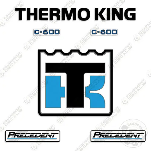 Fits Thermoking Precedent C-610De Decal Kit Trailer Refrigeration Unit 1
