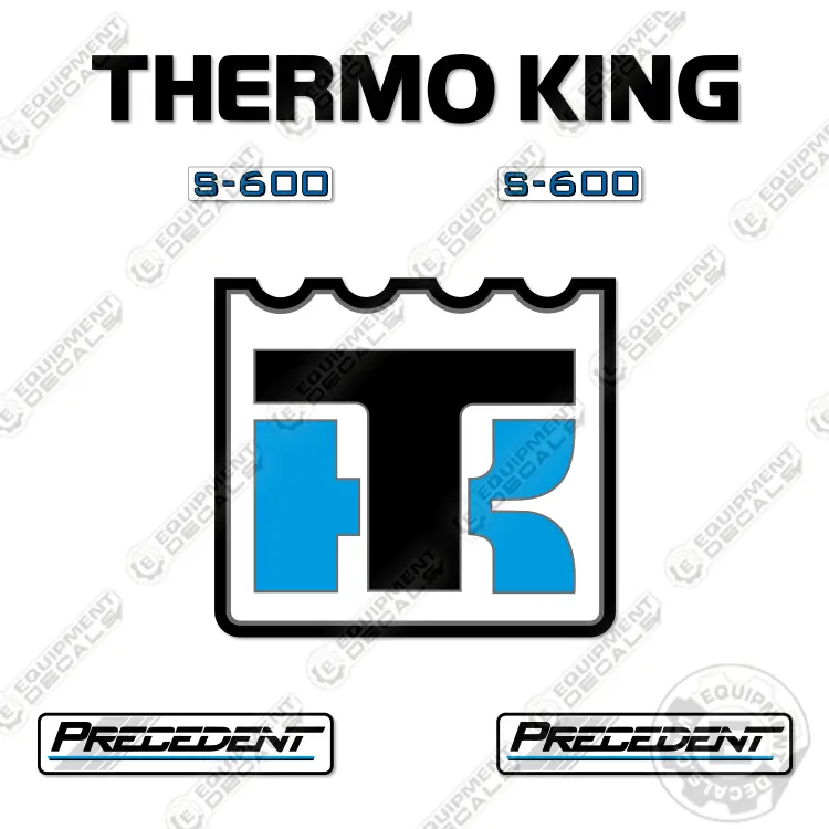 Fits Thermoking Precedent S-600 Decal Kit Trailer Refrigeration Unit 1