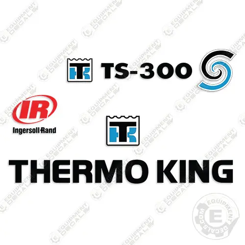 Fits Thermoking Ts-300 Decal Kit Trailer Refrigeration Unit 1
