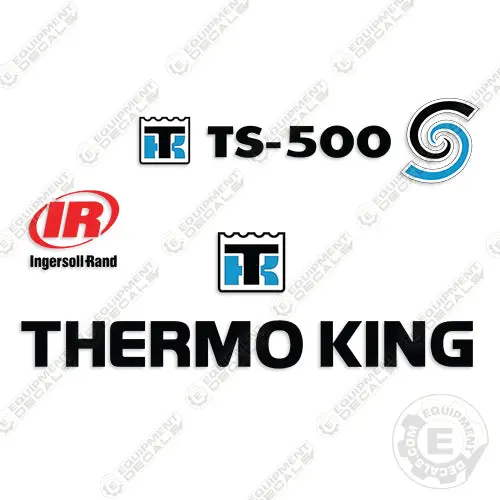 Fits Thermoking Ts-500 Decal Kit Trailer Refrigeration Unit (Copy) 1