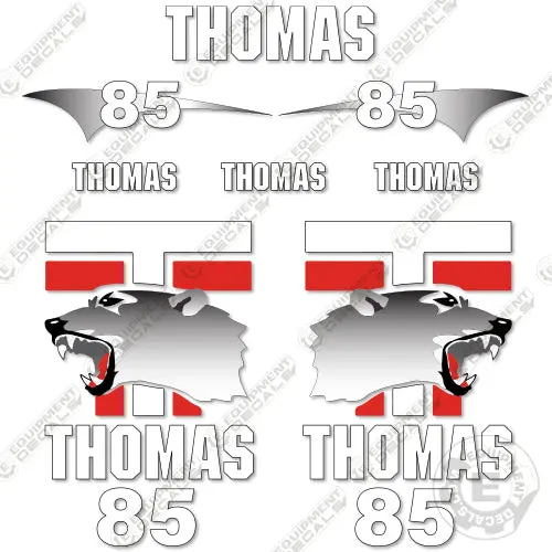Fits Thomas 85 Decal Kit Skid Steer 1