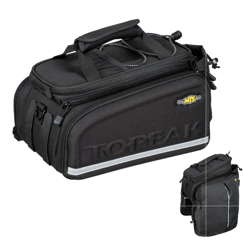 Topeak Mts Trunkbag Dxp Rack Bag Strap Mount With Adapter Plate 1