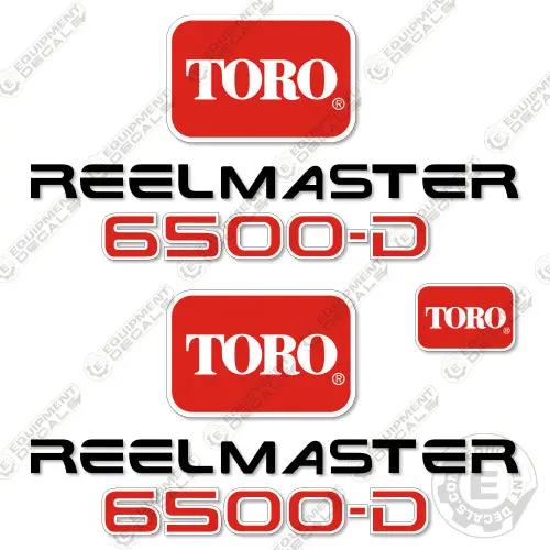 Fits Toro 6500D Decal Kit Fairway Mower 1