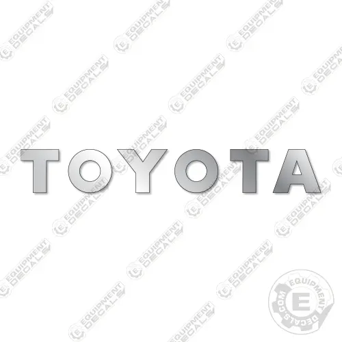 Fits Toyota Forklift Decal 12" Wide 1