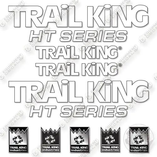 Fits Trail King Ht Series Decal Kit Trailer 1