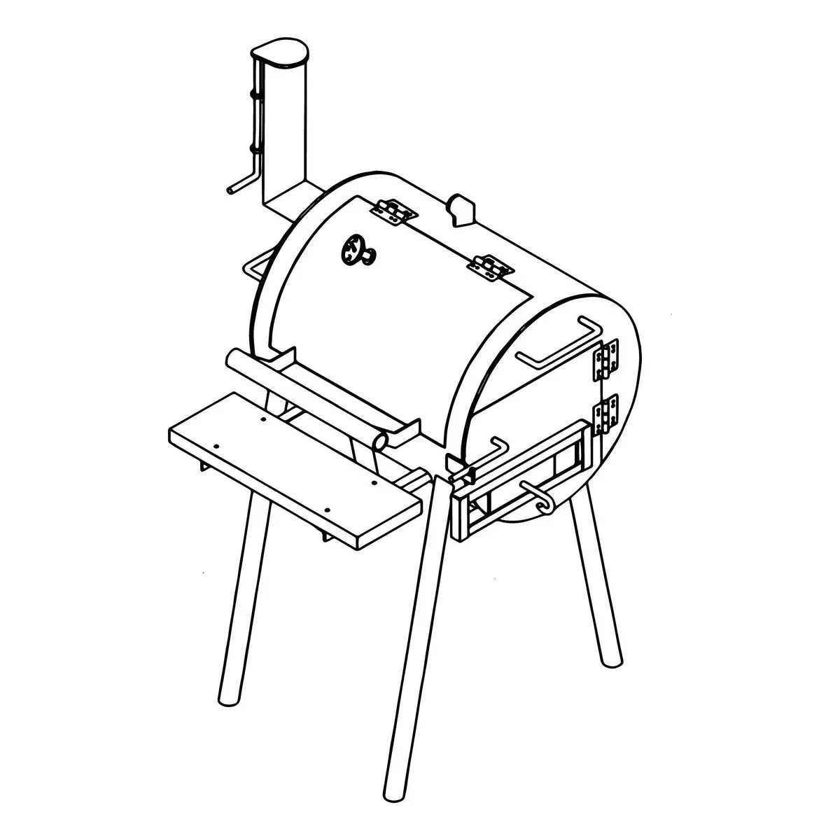 1303 - Pit & Grill Plan- How-To Steps 1