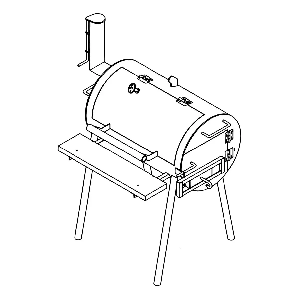 1304 - Pit & Grill Plan- How-To Steps 1