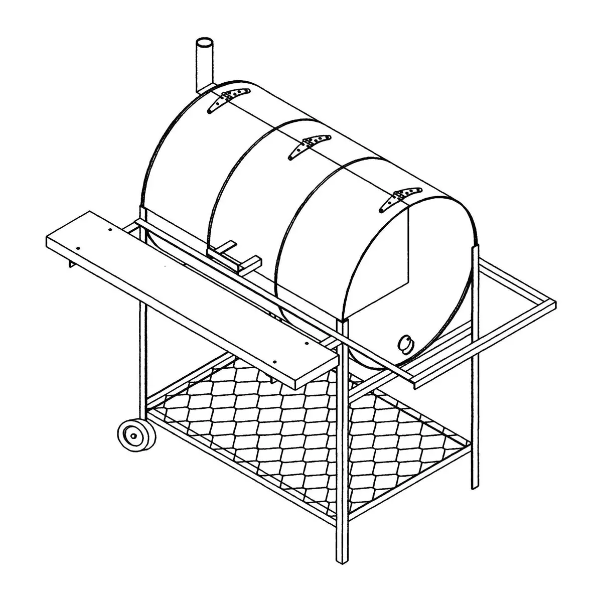 1306 - Pit & Grill Plan- How-To Steps 1