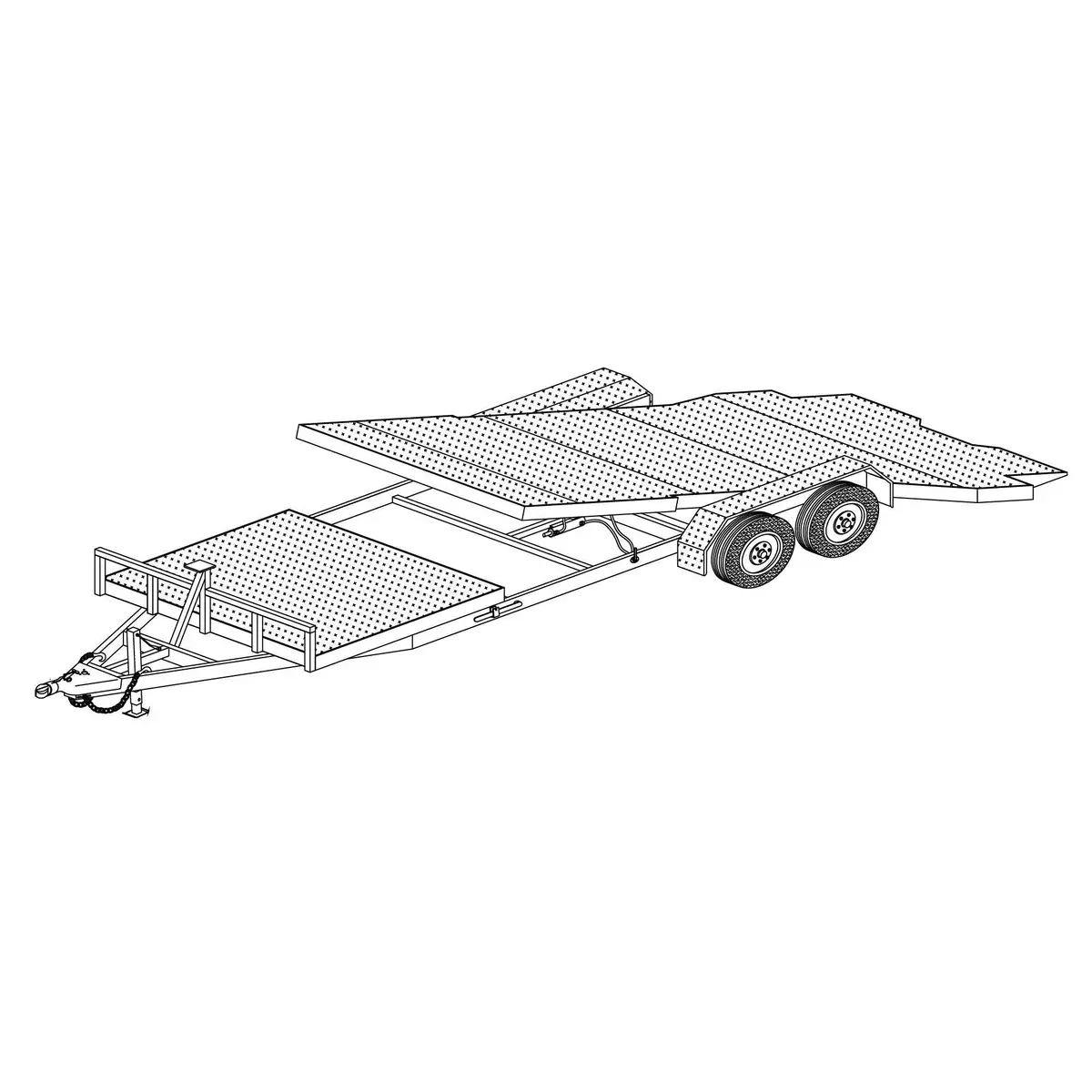 24Gt - Master Plan - 24' 10.4K Or 14K Gravity Tilt Car Hauler 1