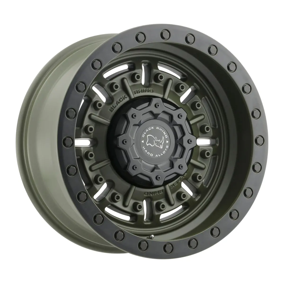 Black Rhino Wheels Abrams Green 1