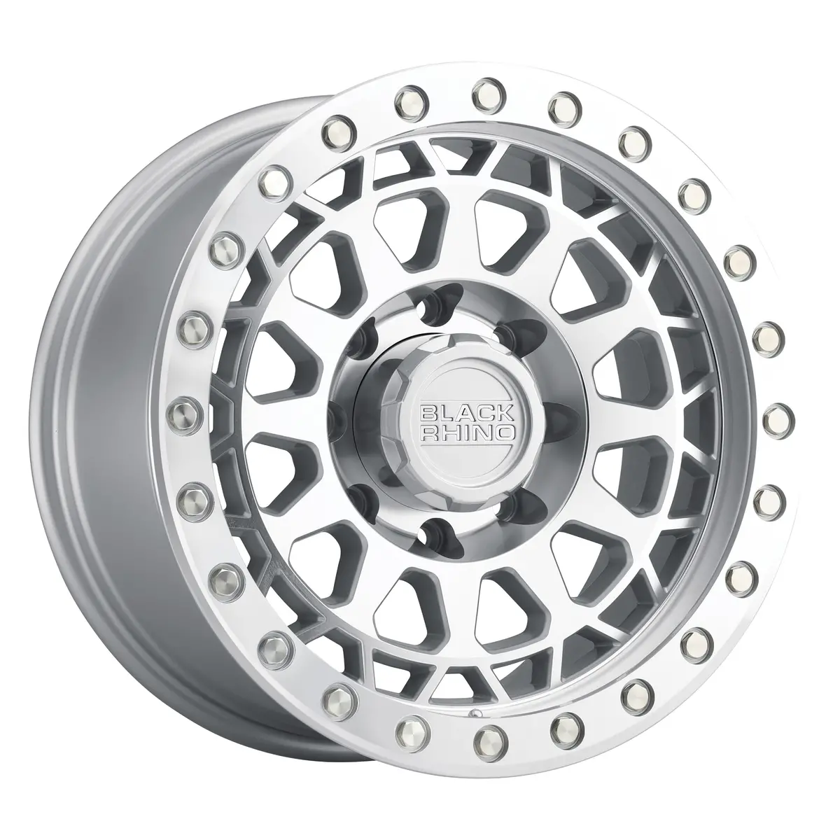 Black Rhino Wheels Primm Silver 1