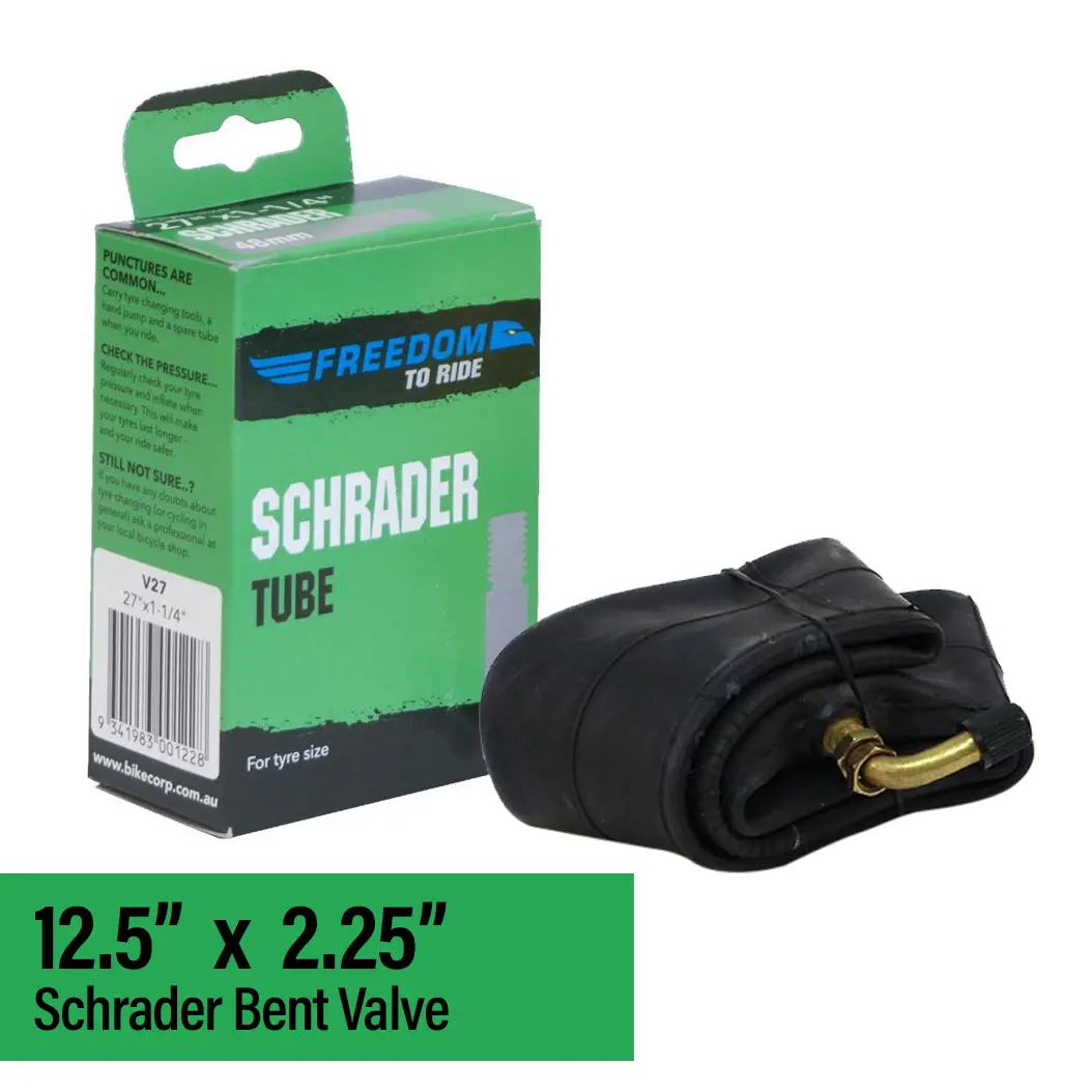 Tube 12.5 X 2.25 Freedom Bent Valve Schrader 1