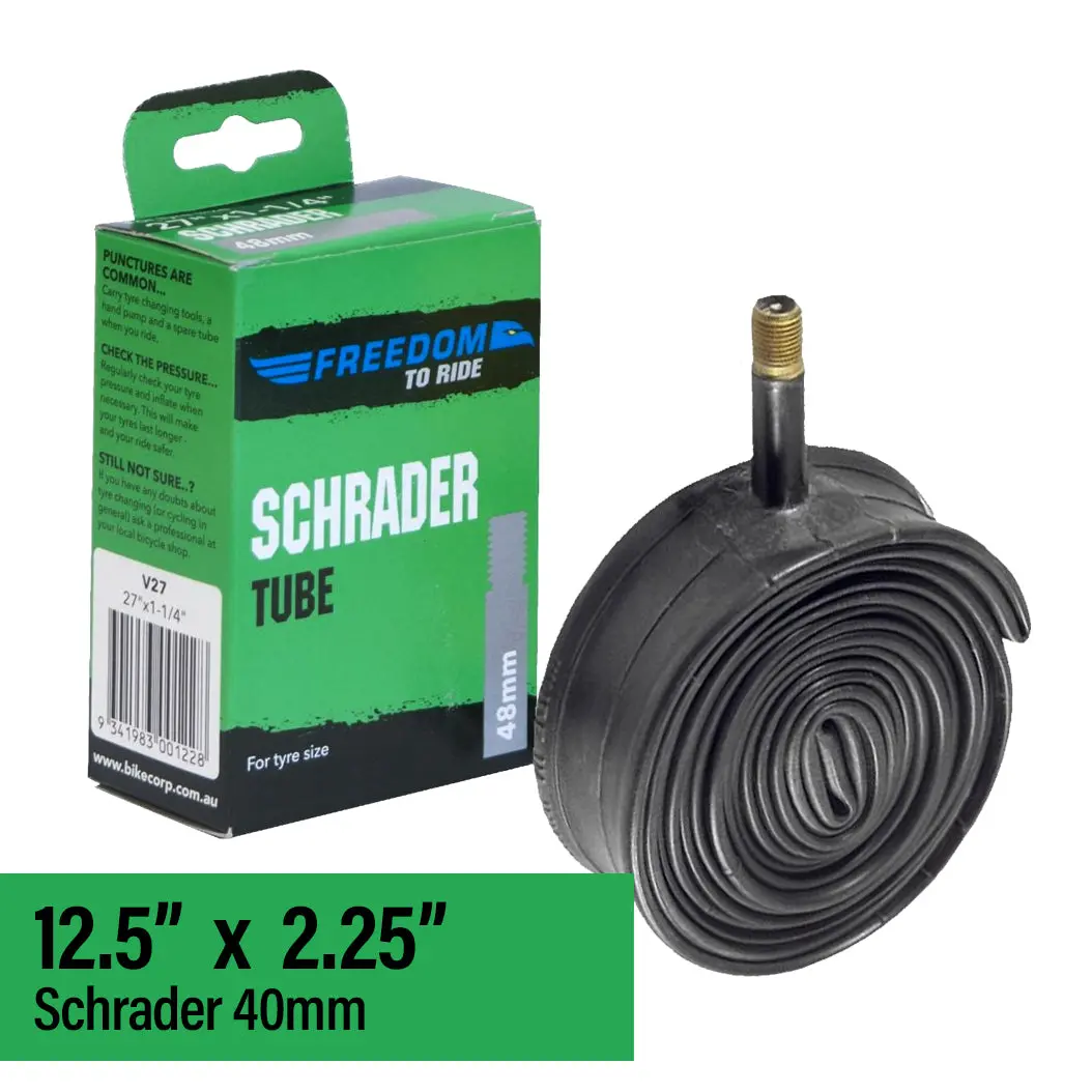 Tube 12.5 X 2.25 Freedom Schrader Valve 40Mm 1