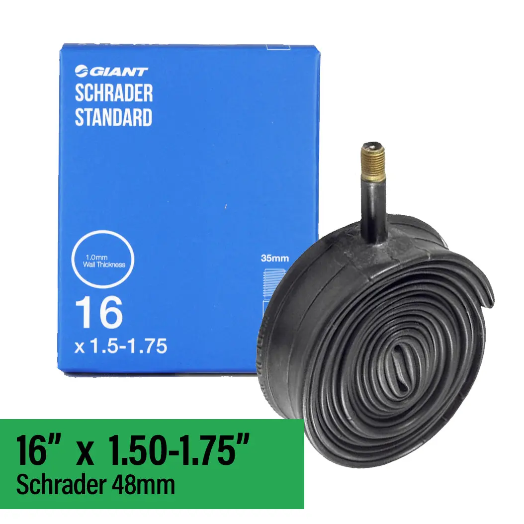 Tube 16 X 1.50-1.75 Giant Schrader 35Mm 1