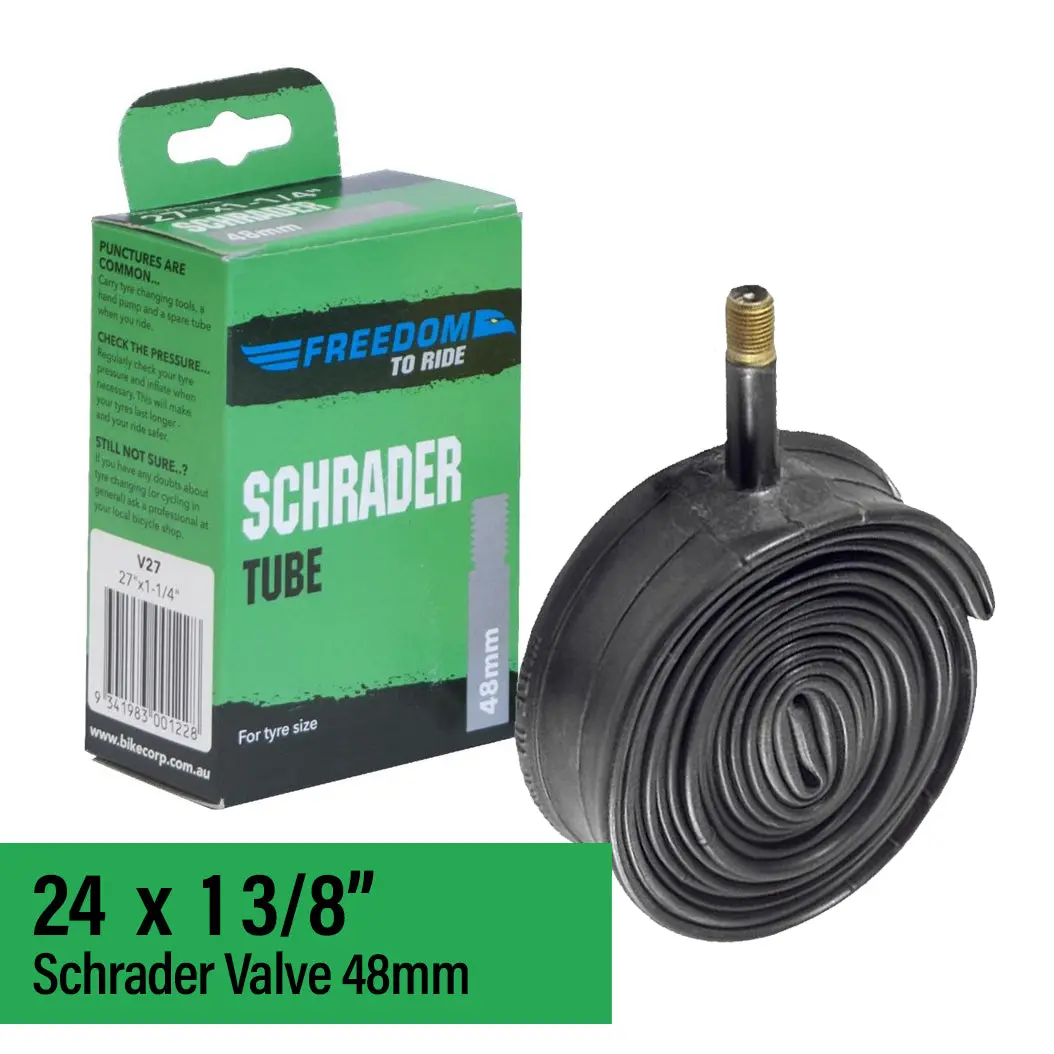 Tube 24 X 1 3/8 Freedom Schrader Valve 1