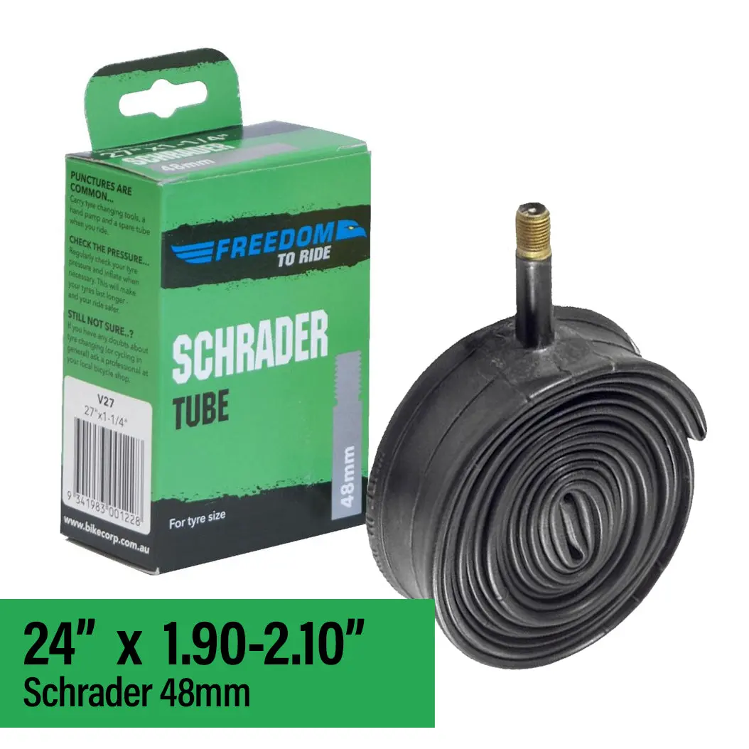 Tube 24 X 1.90-2.1 Freedom Schrader Valve 48Mm 1