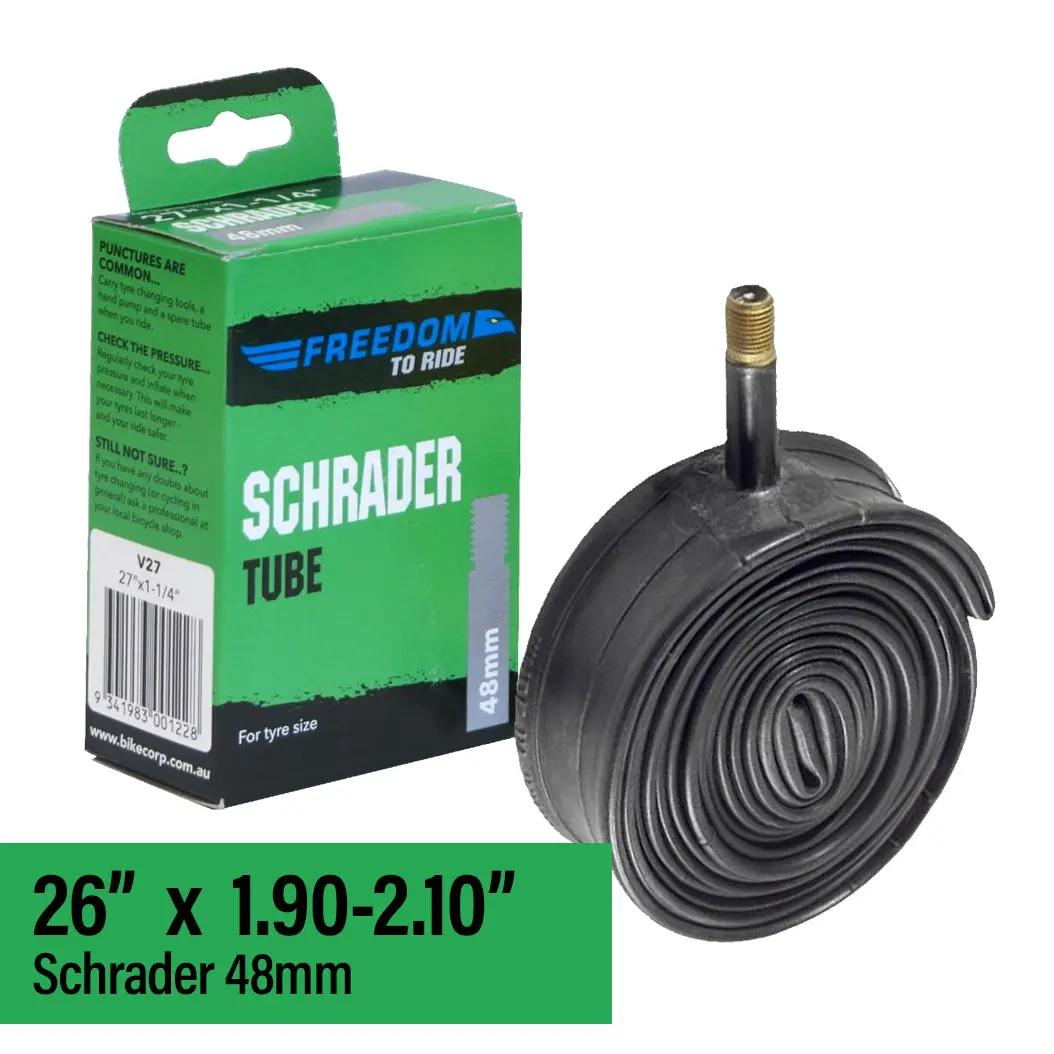 Tube 26 X 1.90-2.10 Freedom Schrader Valve 48Mm 1