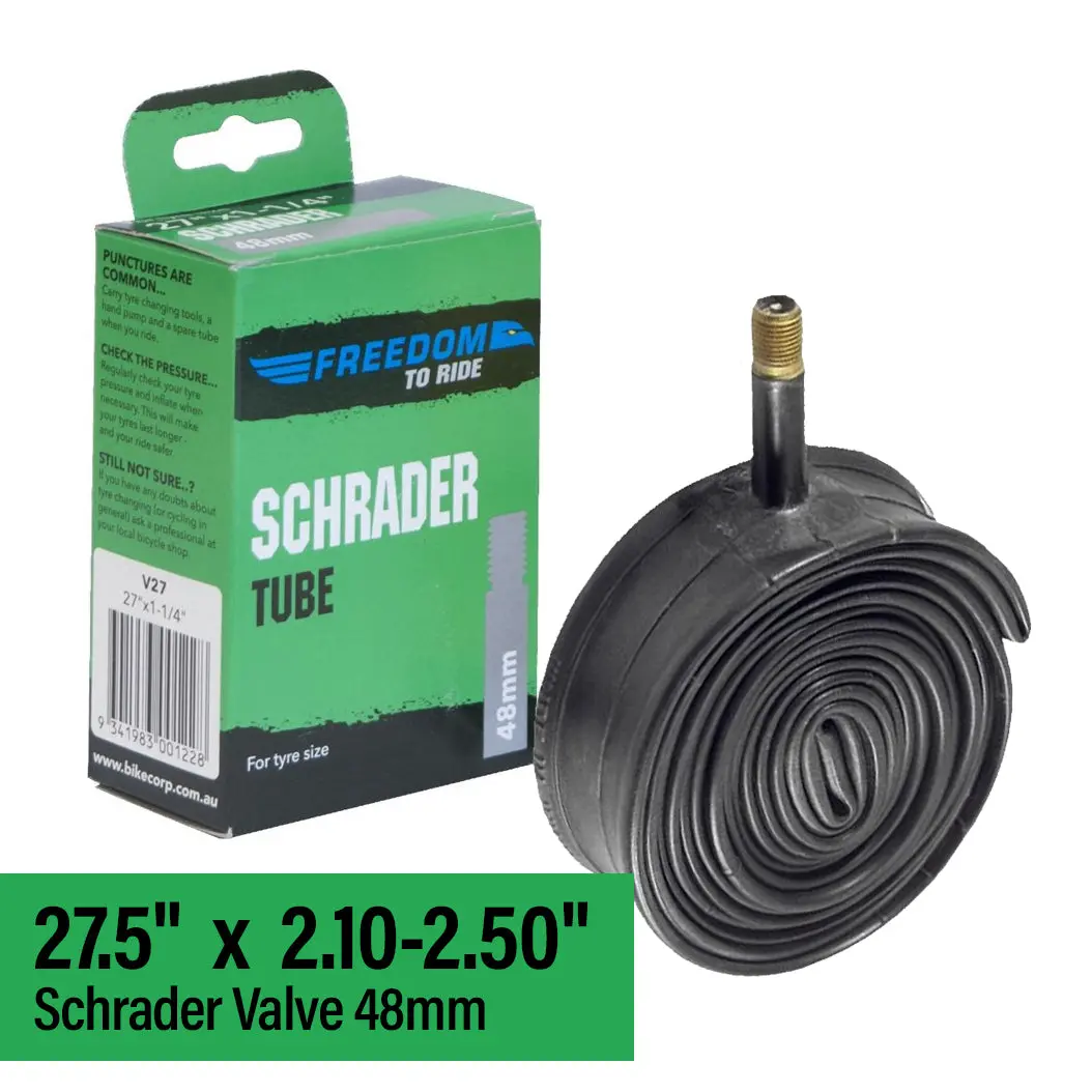 Tube 27.5 X 2.10-2.50 Freedom Schrader Valve 1
