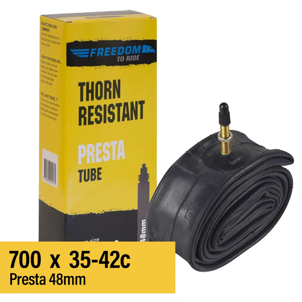 Tube 700 X 35-42 Freedom Thorn Resistant Presta Valve 1