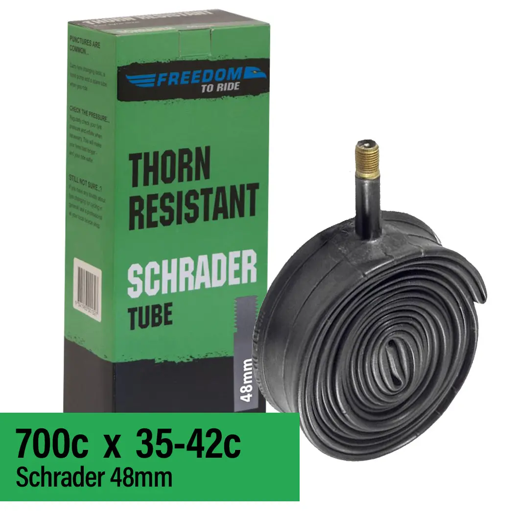 Tube 700 X 35-42 Freedom Thorn Resistant Schrader Valve 48Mm 1