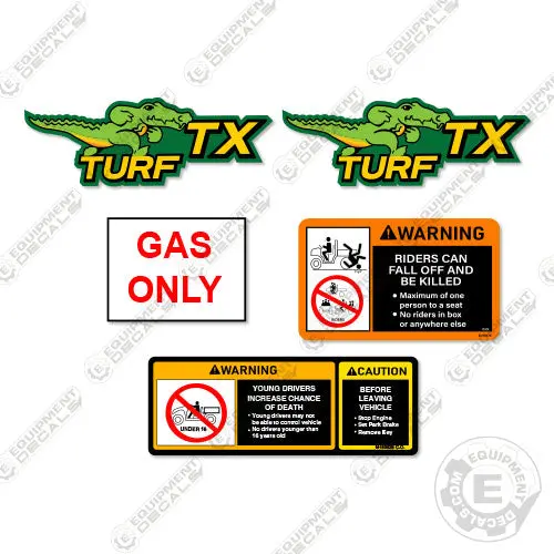 Fits Gator Turf Order 1